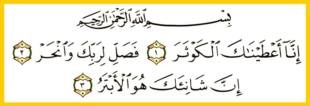 Benefits of surah Kausar