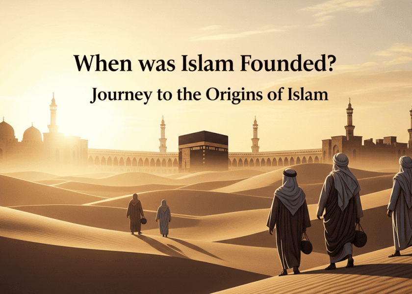 When was Islam founded? journey to the origin of islam